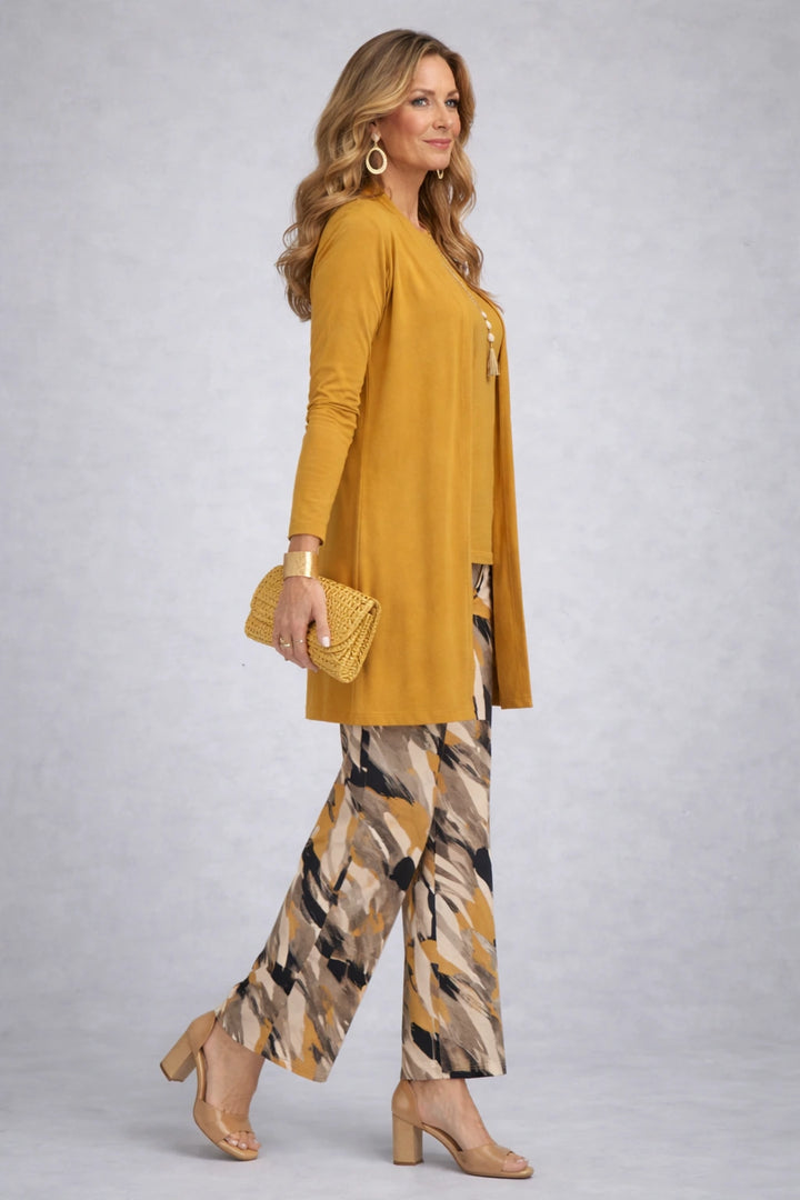 Ingrid – Mustard Three-Piece Set - view 2