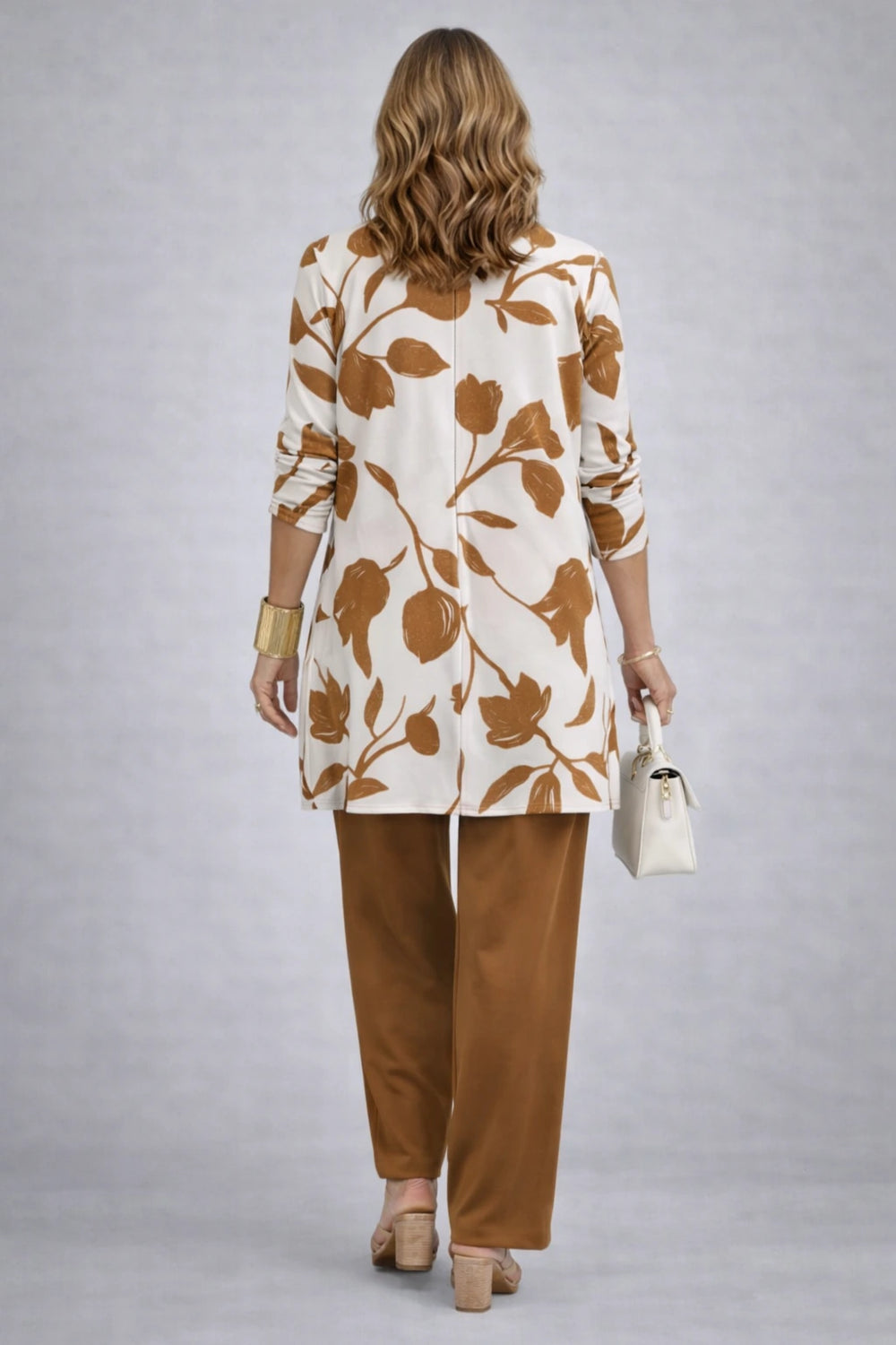 Lucinda – Caramel Leaf Three-Piece Set - view 2