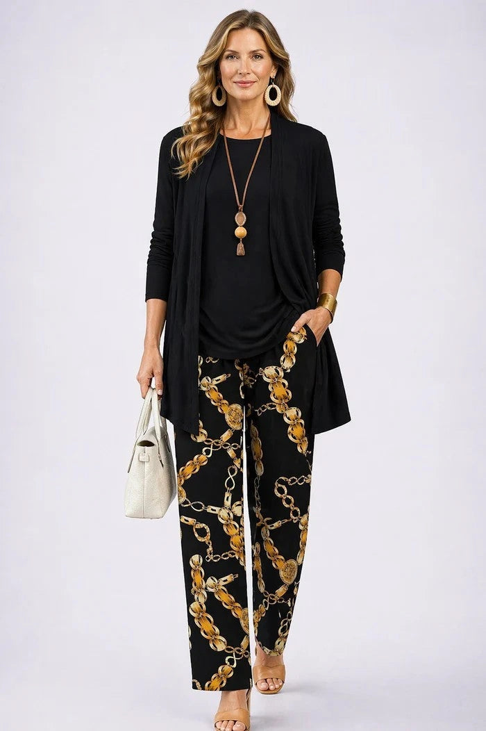 Jenilyn - Classic Elegance Three-Piece Set - Black