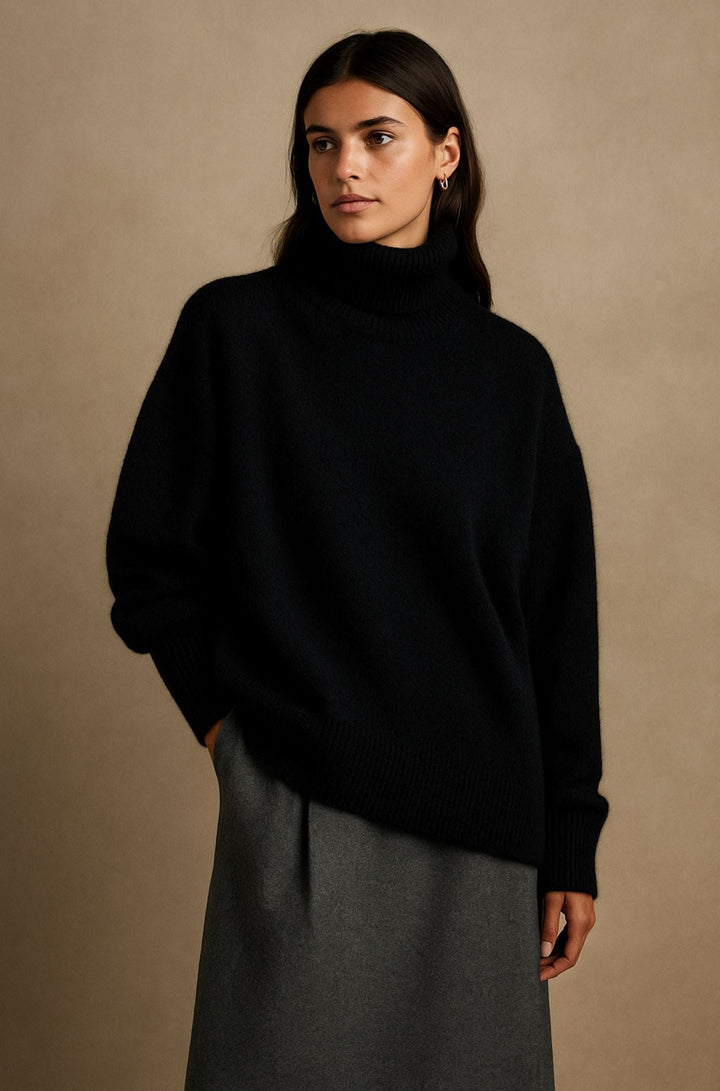 Elara – Cashmere Turtleneck Sweater