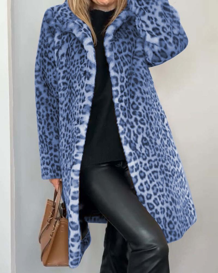 Lysandra™ - Elegant Leopard Coat