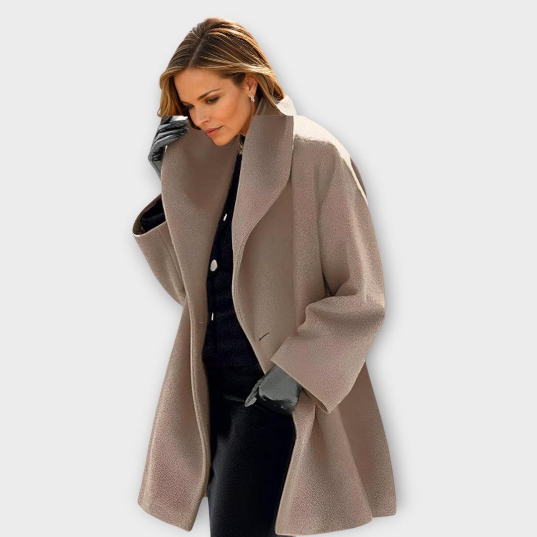 Lyon – Longline Shawl Collar Coat