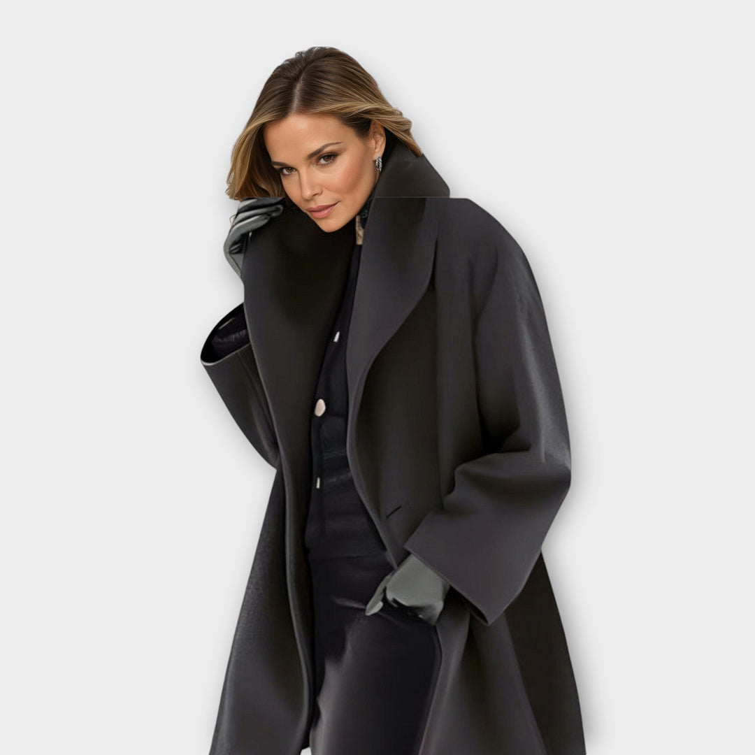 Lyon – Longline Shawl Collar Coat