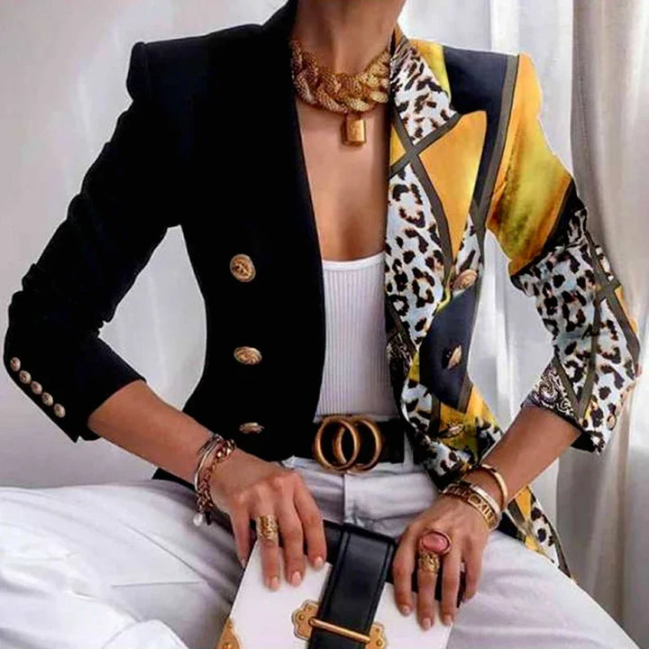 Marchesa – Ombré Brushstroke Jacket
