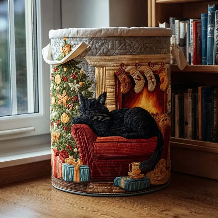 Hand-Quilted Basket l