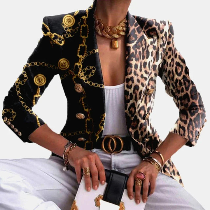 Marchesa – Ombré Brushstroke Jacket