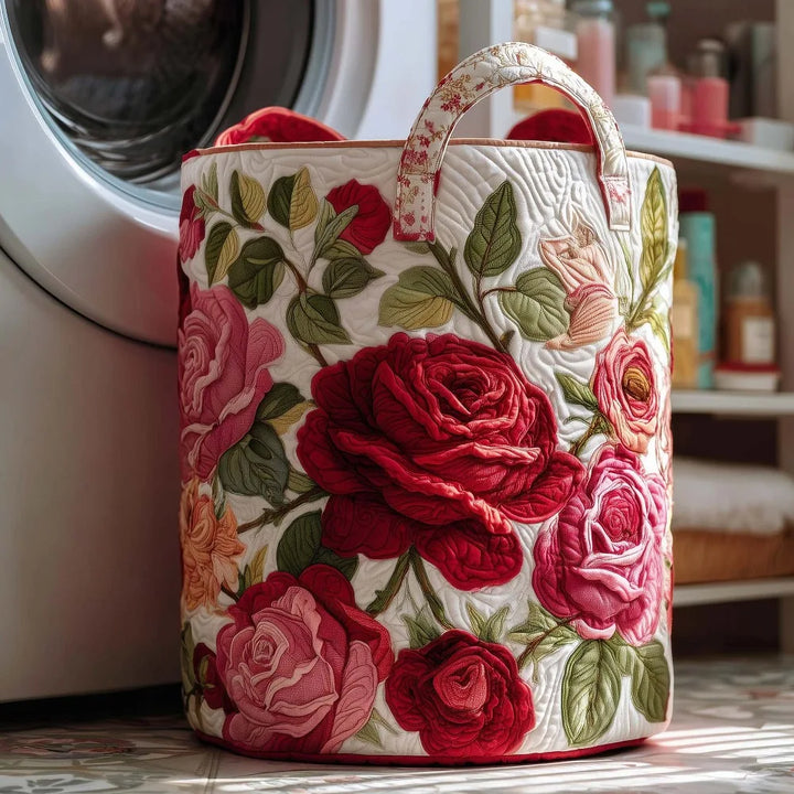 Hand-Quilted Basket l