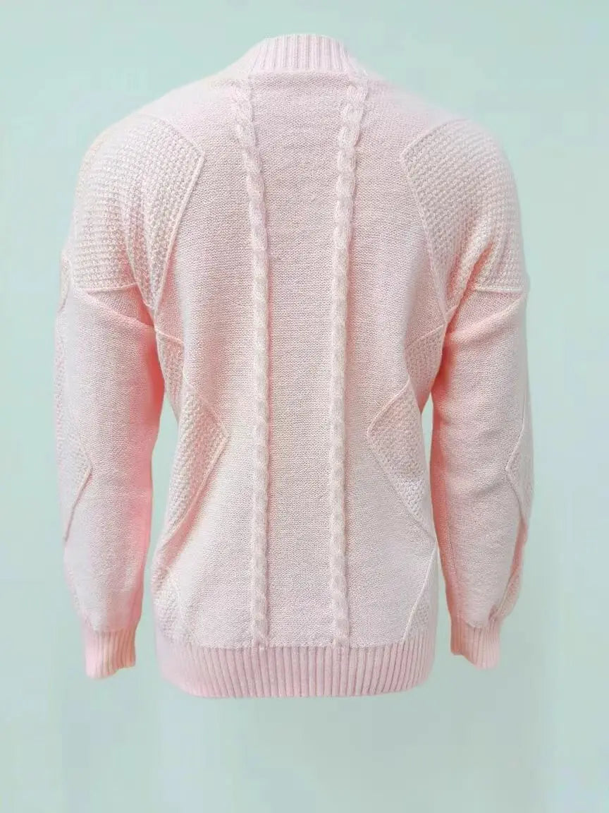 Elowen – Cozy Cable Knit Cardigan