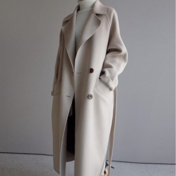 Eleanor – Longline Double-Breasted Coat