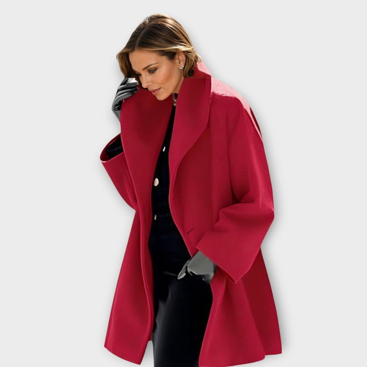 Lyon – Longline Shawl Collar Coat