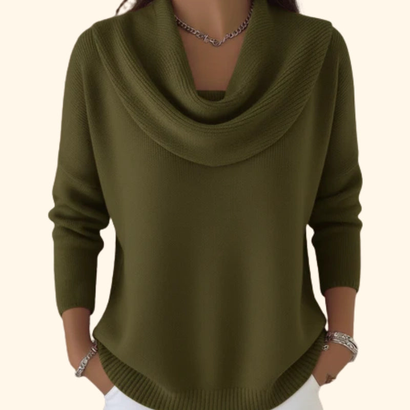 Rosalind – Sweater Cowl Neck Confortable