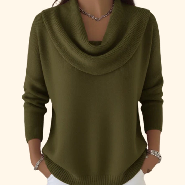Rosalind – Sweater Cowl Neck Confortable