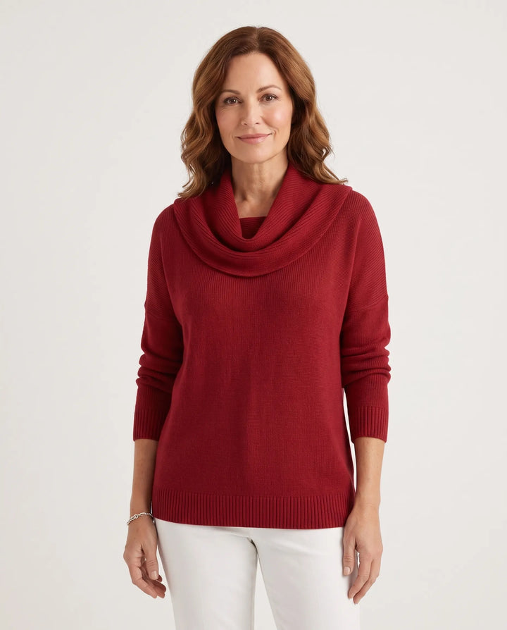 Rosalind – Sweater Cowl Neck Confortable