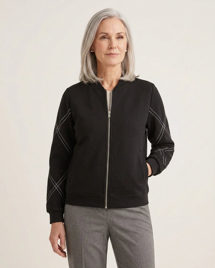Rowan – Zip-Up Bomber Style Jacket