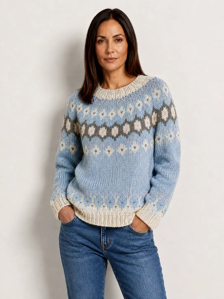 Yvanderrah – Cozy Fair Isle Sweater