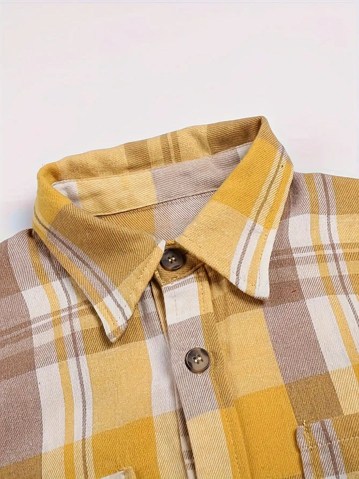 Lyon – Plaid Flannel Shirt Jacket