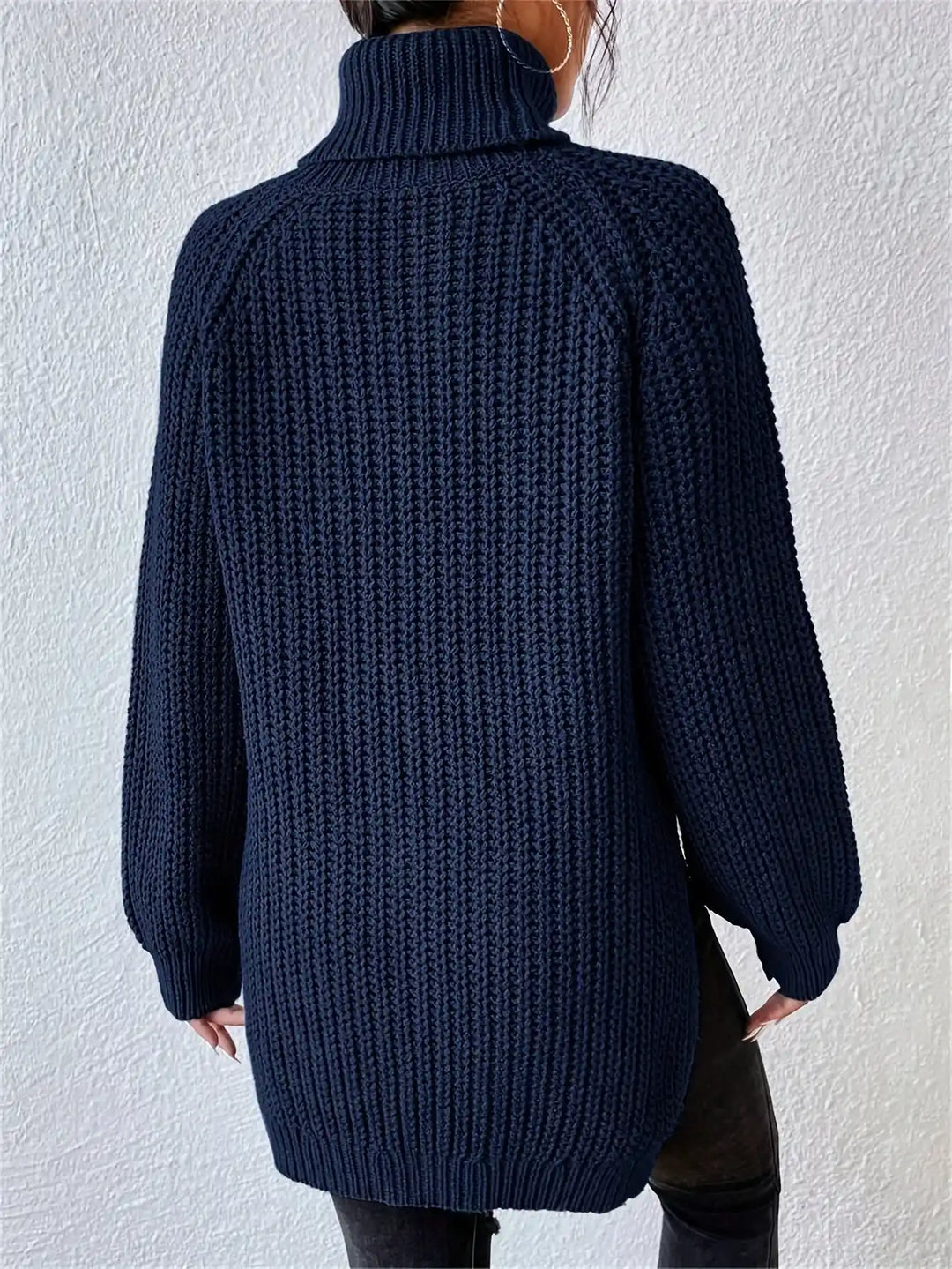 Sienna – Ribbed Turtleneck Sweater