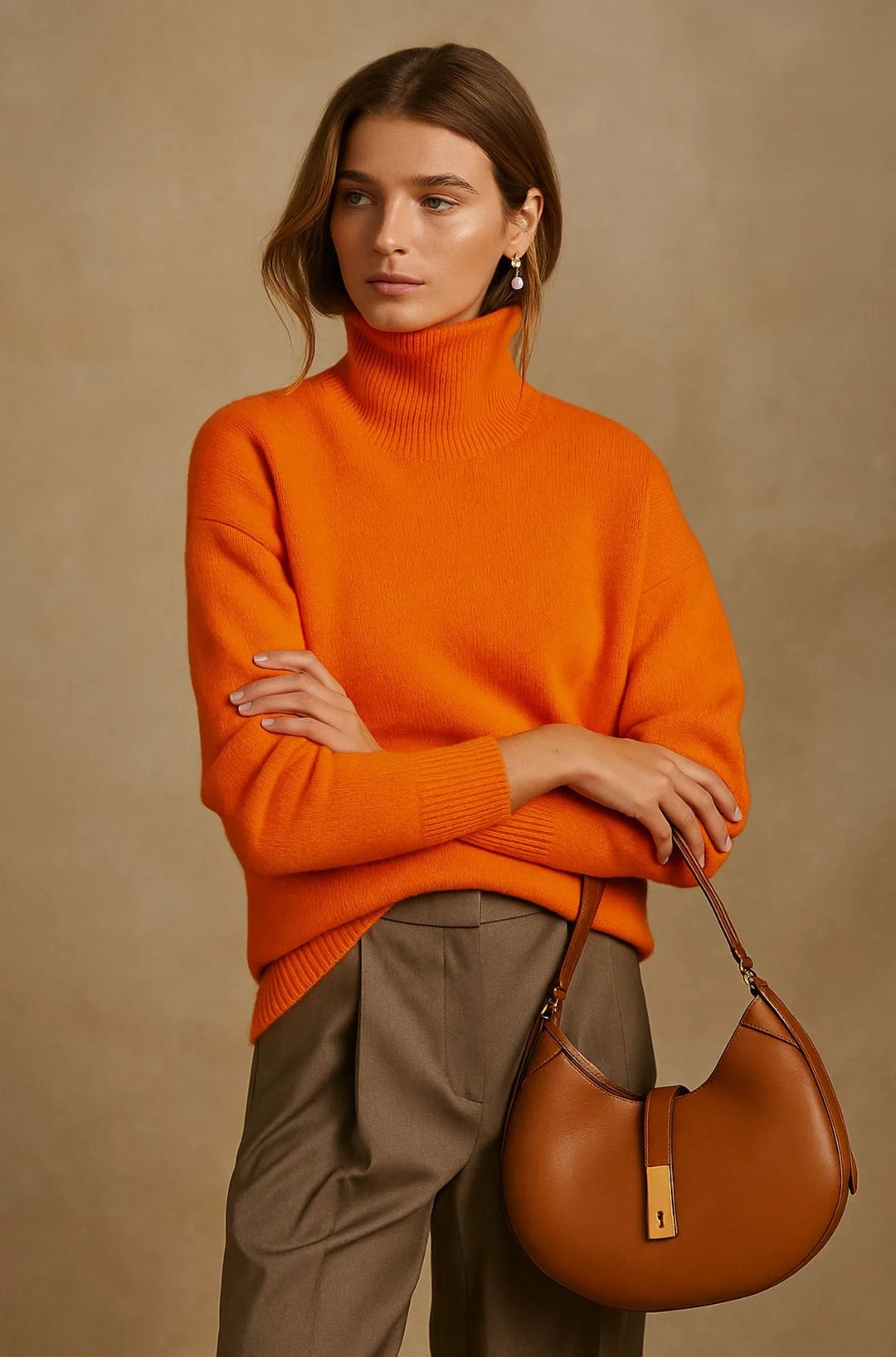 Elara – Cashmere Turtleneck Sweater