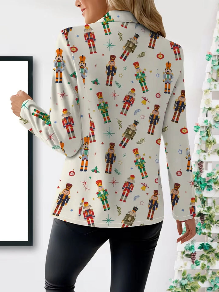 Noelle – Festive Nutcracker Blazer
