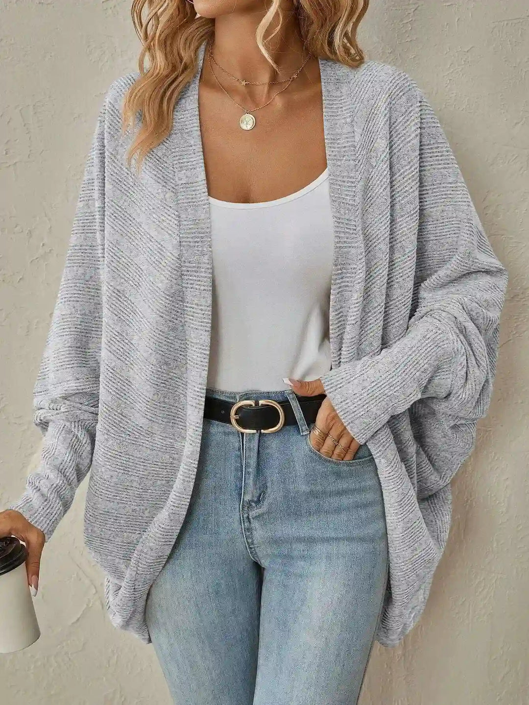 Sabine – Oversized Cocoon Cardigan