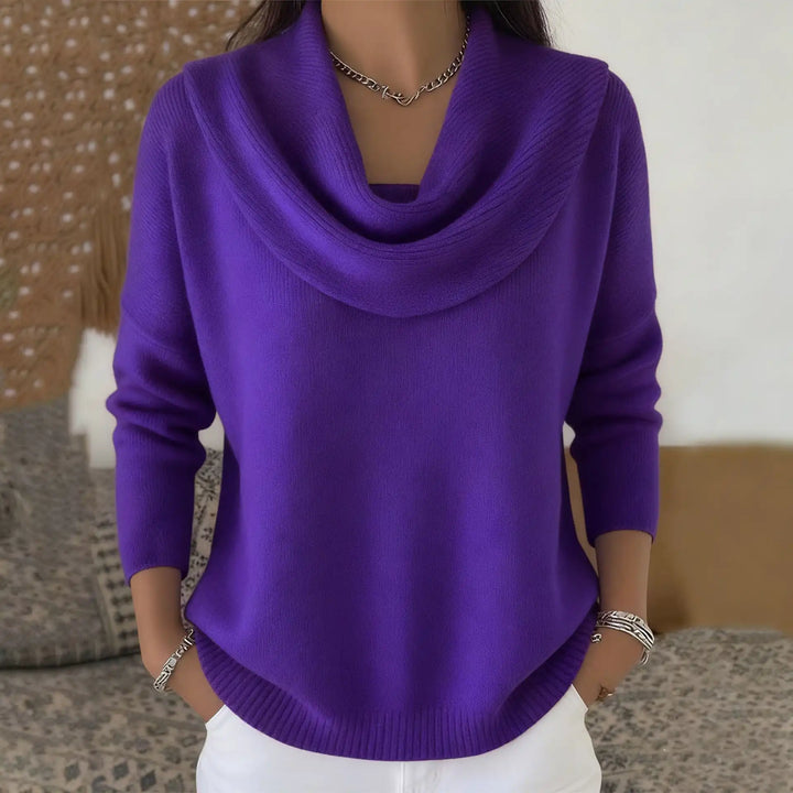 Rosalind – Sweater Cowl Neck Confortable