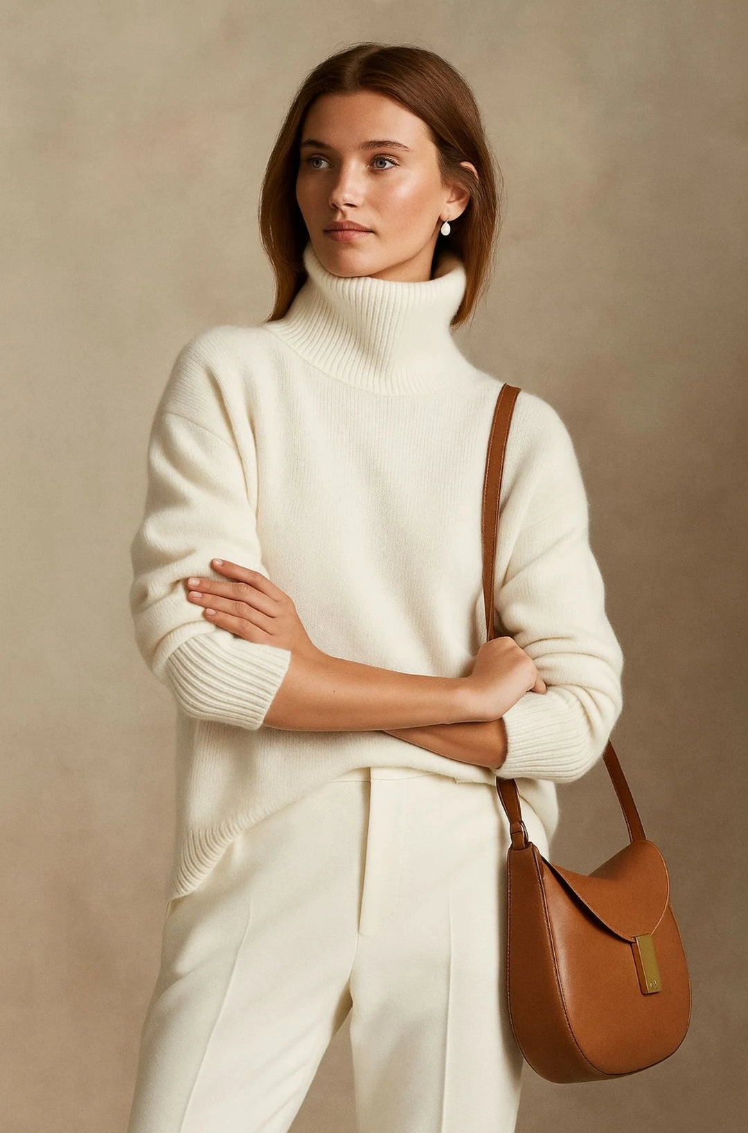 Elara – Cashmere Turtleneck Sweater