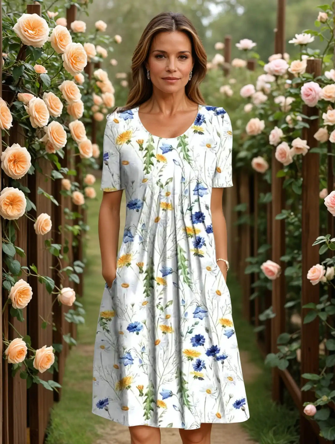 Cornflower Dress