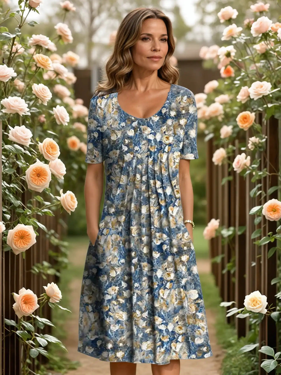 Cornflower Dress