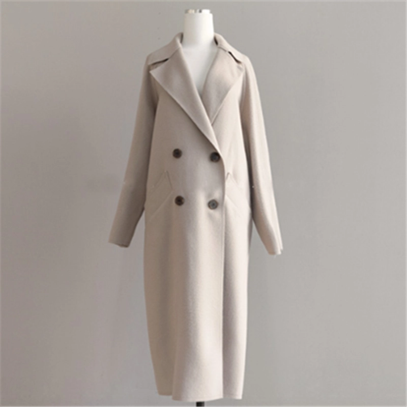 Eleanor – Longline Double-Breasted Coat