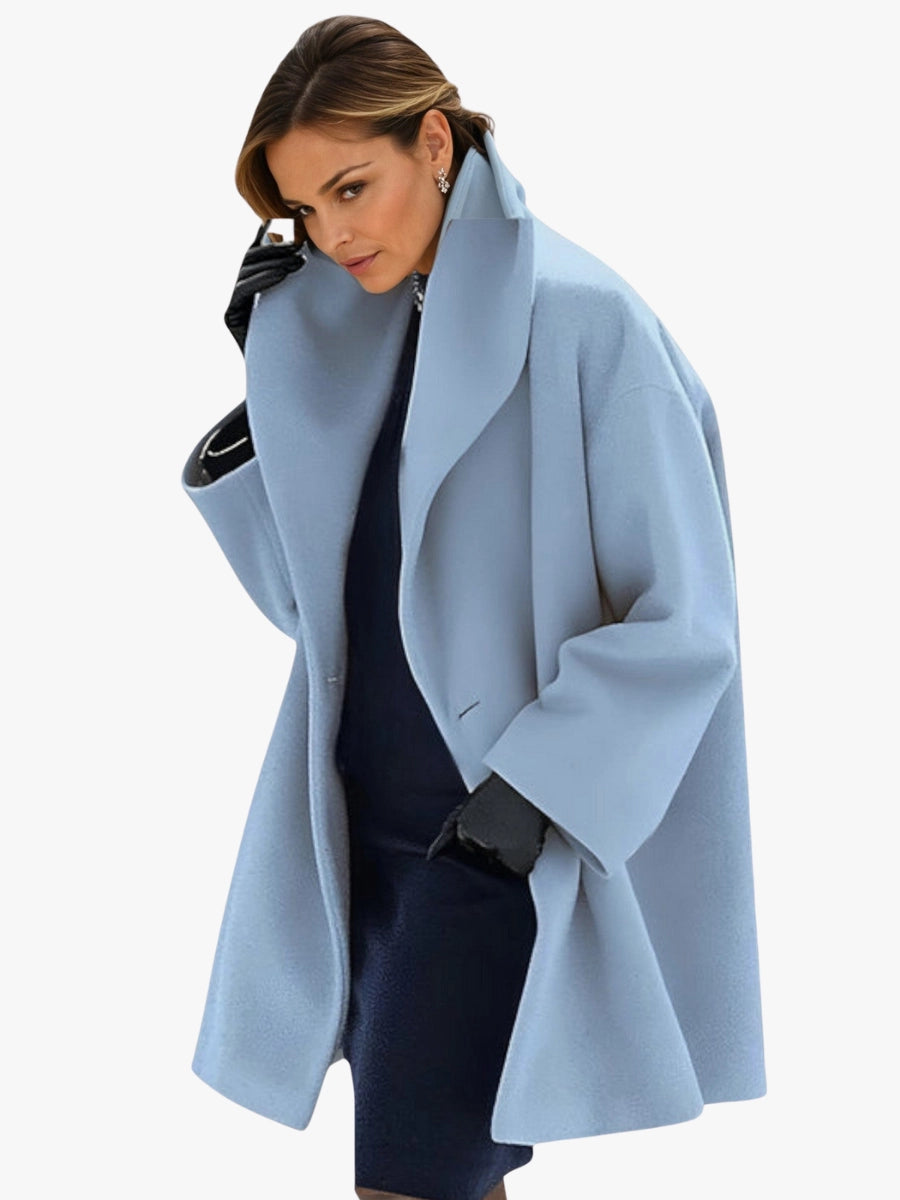 Lyon – Longline Shawl Collar Coat