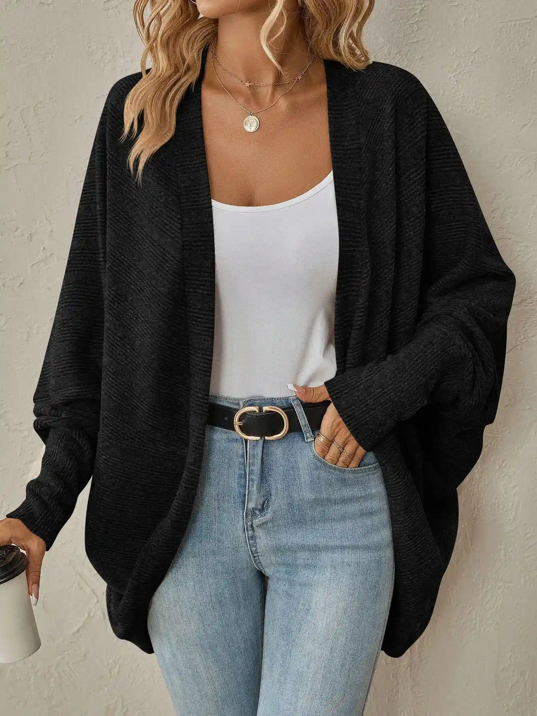 Sabine – Oversized Cocoon Cardigan