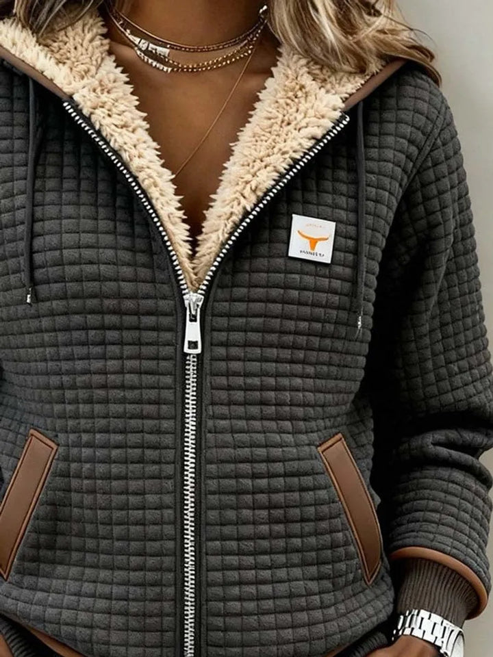Dakota – Sherpa-Lined Quilted Coat