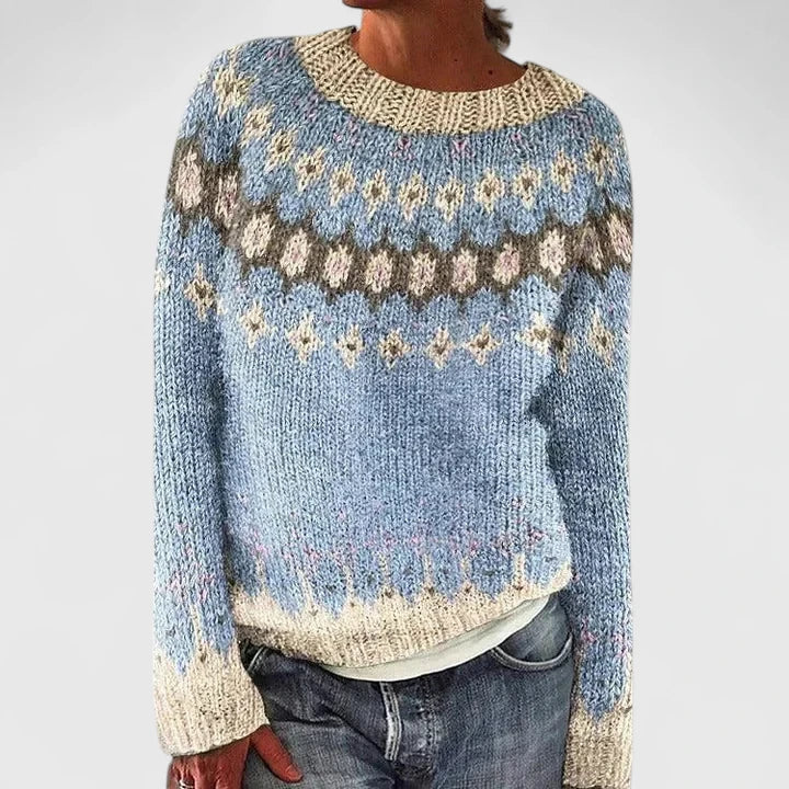 Yvanderrah – Cozy Fair Isle Sweater