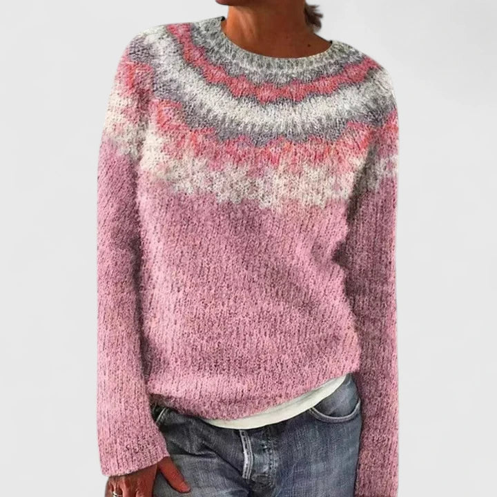 Yvanderrah – Cozy Fair Isle Sweater