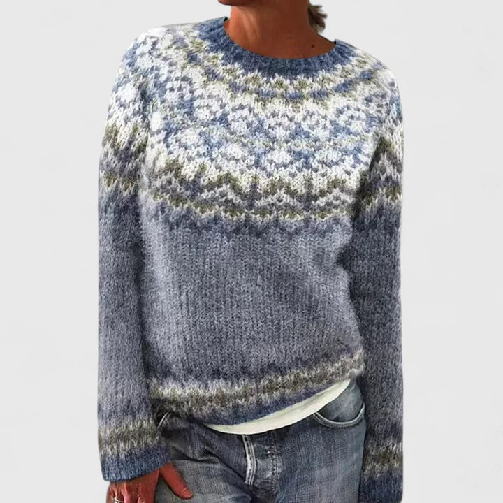 Yvanderrah – Cozy Fair Isle Sweater