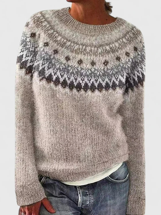 Yvanderrah – Cozy Fair Isle Sweater