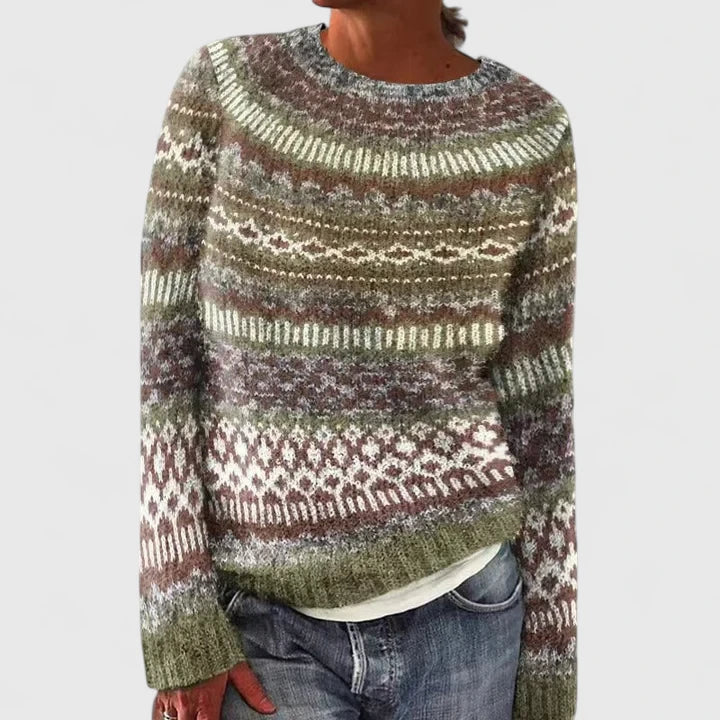 Yvanderrah – Cozy Fair Isle Sweater