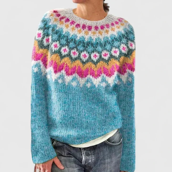 Yvanderrah – Cozy Fair Isle Sweater