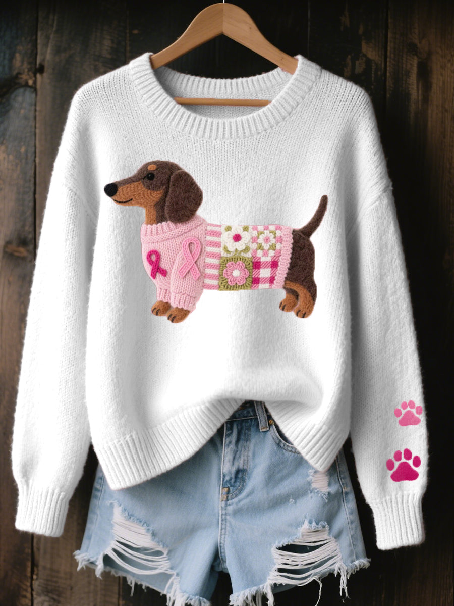 Marlowe – Cozy Dog-Motif Sweater